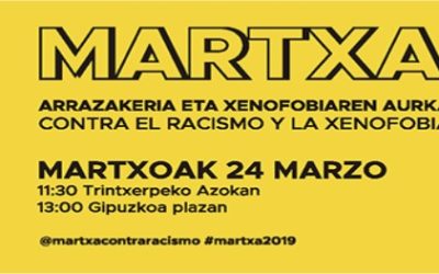 Marcha contra el racismo y la xenofobia