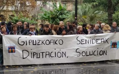 Gipuzkoako Senideak. Conflicto de residencias.