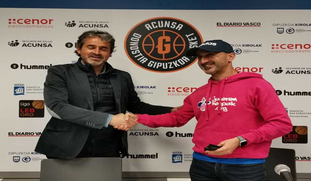 Acuerdo de colaboración entre Juneren Hegoak y Gipuzkoa Basket