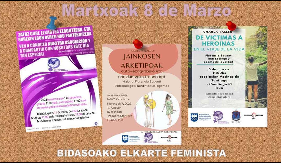 Bidasoako Elkarte Feminista.8 de Marzo